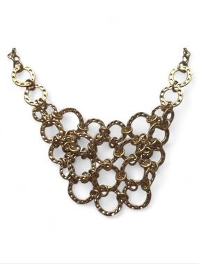 Time and Tru Gold Tone Chunky Chain Link Necklace